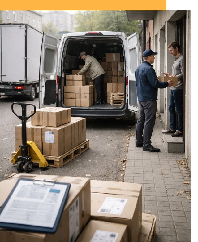 Доставка грузов от двери до двери с таможней от 46148 руб.