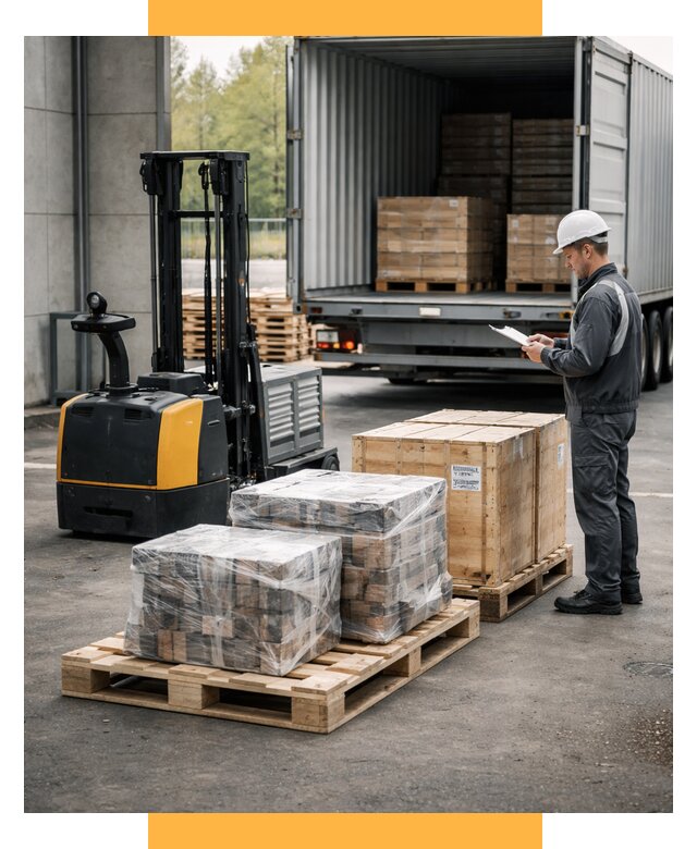 Доставка оборудования из Европы под ключ от 46148 р. | СетСервис-Смл