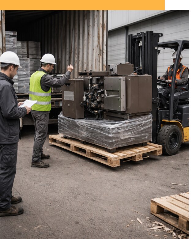 Доставка промышленного оборудования из Европы от 46148