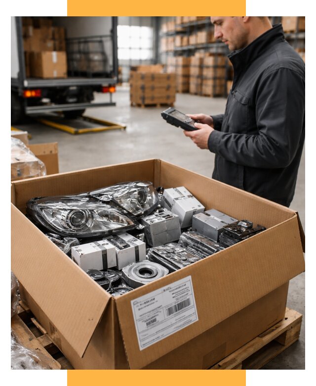 Доставка автозапчастей из Европы под ключ от 12819 р. | СетСервис-Смл