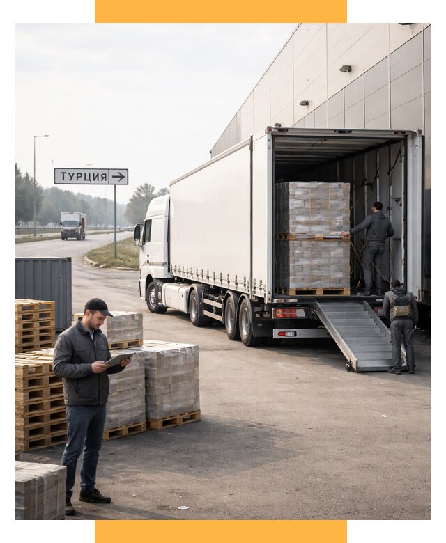 Автоперевозки и доставка фурой из Турции от 123060 р. | СетСервис-Смл