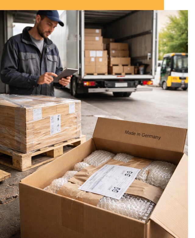 Доставка грузов из Германии от 46148 руб с таможенным оформлением