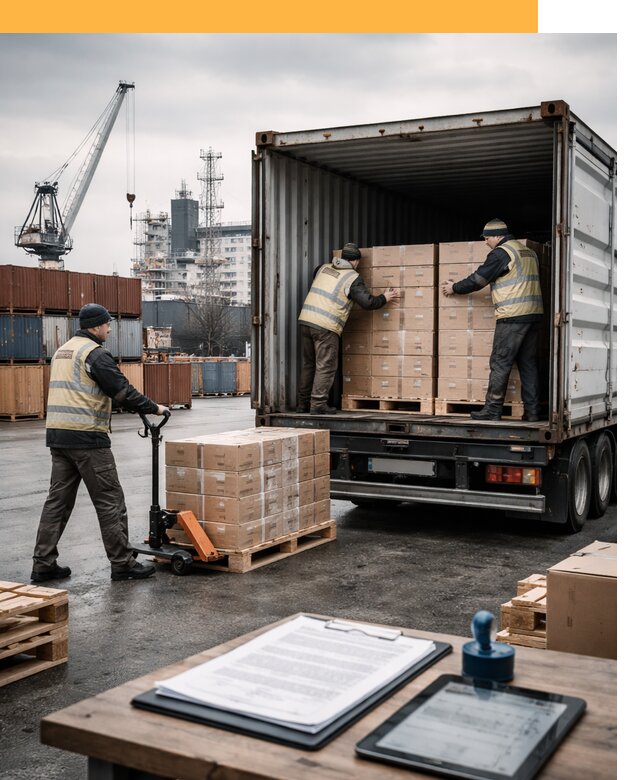 Доставка грузов из Латвии от 25638 руб, морская, авто, авиа