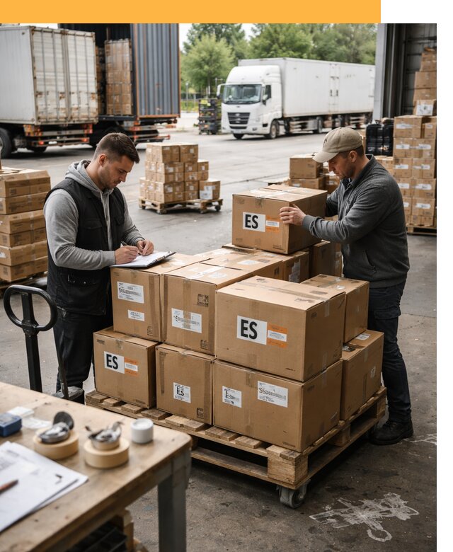 Доставка грузов в Испанию автотранспортом от 35893 руб