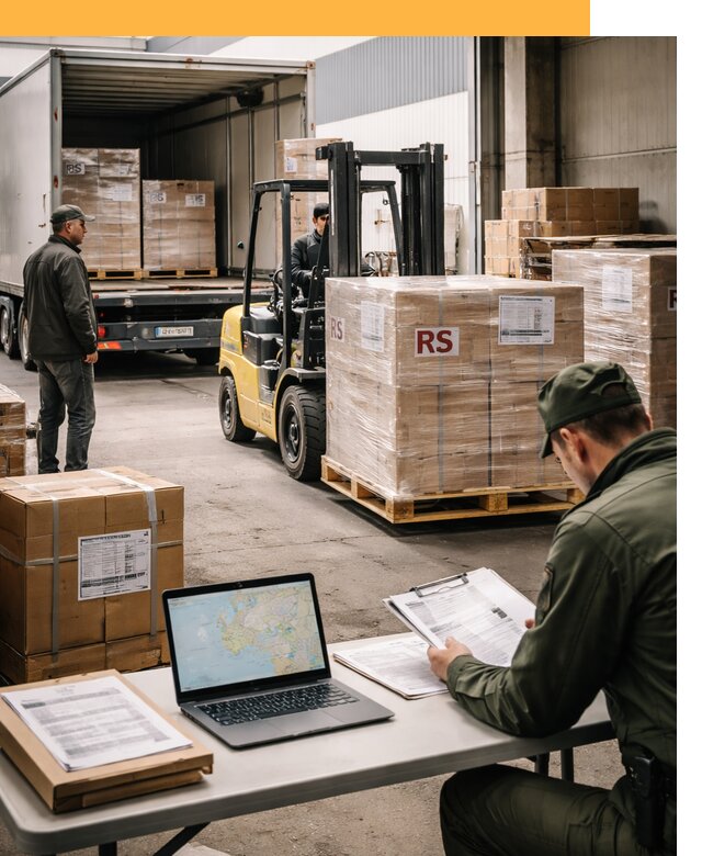 Доставка грузов в Сербию от 46148 руб, международные перевозки