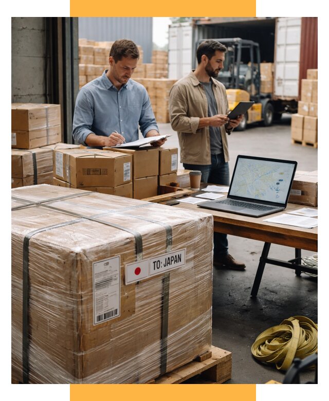 Доставка грузов в Японию от 25638 р., логистика СетСервис-Смл