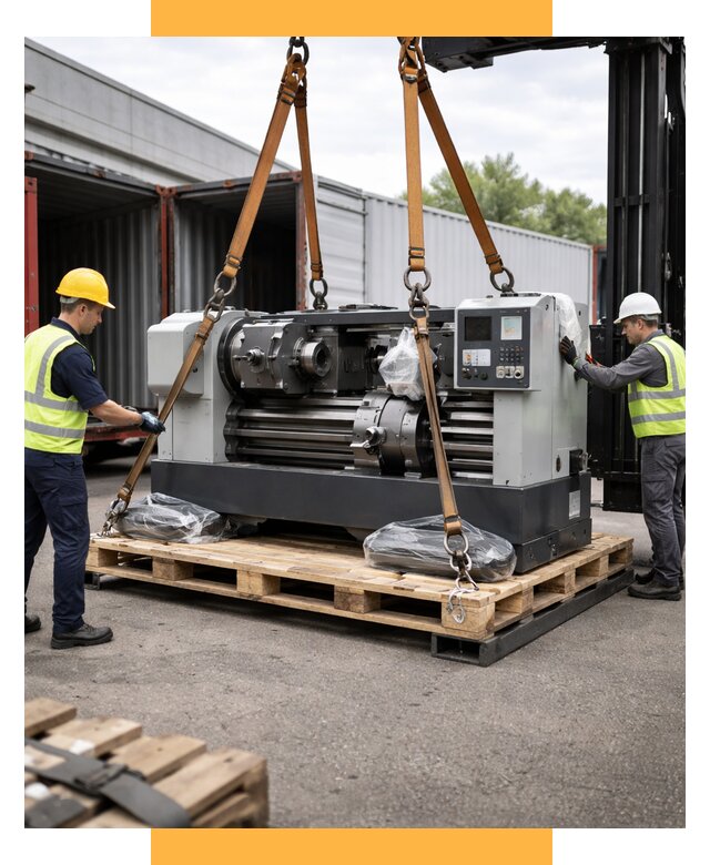 Перевозка станков и таможня от 61530 р. | СетСервис-Смл логистика