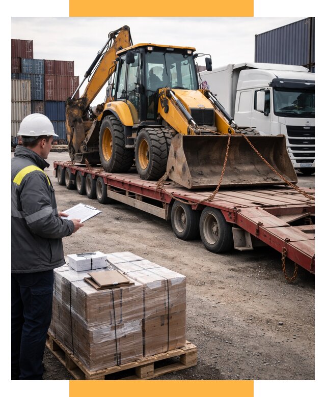 Международная перевозка спецтехники от 46148 р., СетСервис-Смл