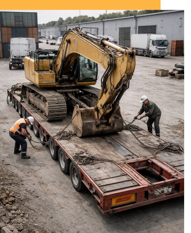 Перевозка спецтехники по России и миру от 46148 руб