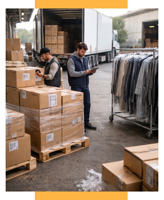 Перевозка и доставка одежды из Китая от 7691 р., СетСервис-Смл