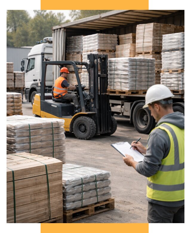 Перевозка строительных материалов от 5640 р. | СетСервис-Смл