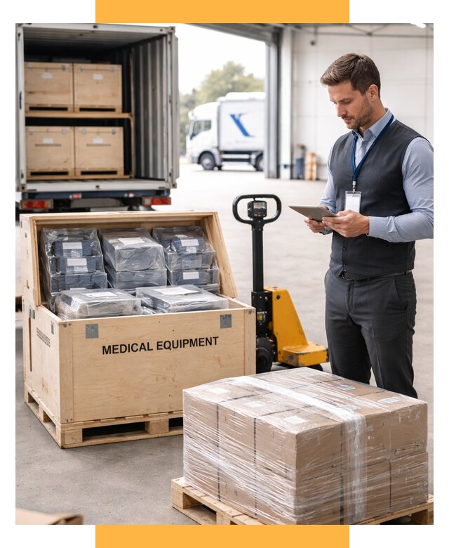 Перевозка медицинского оборудования от 15383 р. в СетСервис-Смл