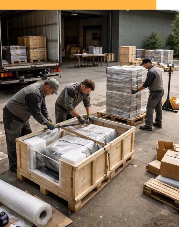 Перевозка выставочных грузов по миру от 25638 руб за м2 с таможней