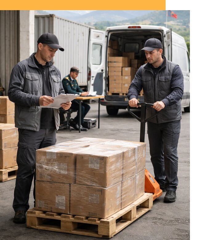 Доставка грузов через Армению, быстрая таможенная очистка от 25638