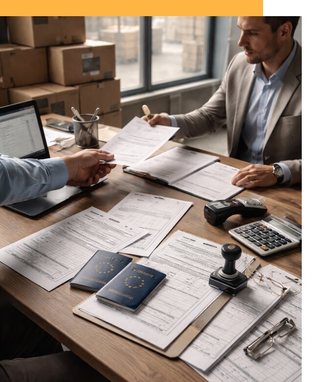 Таможенное оформление грузов из Европы от 8717 руб