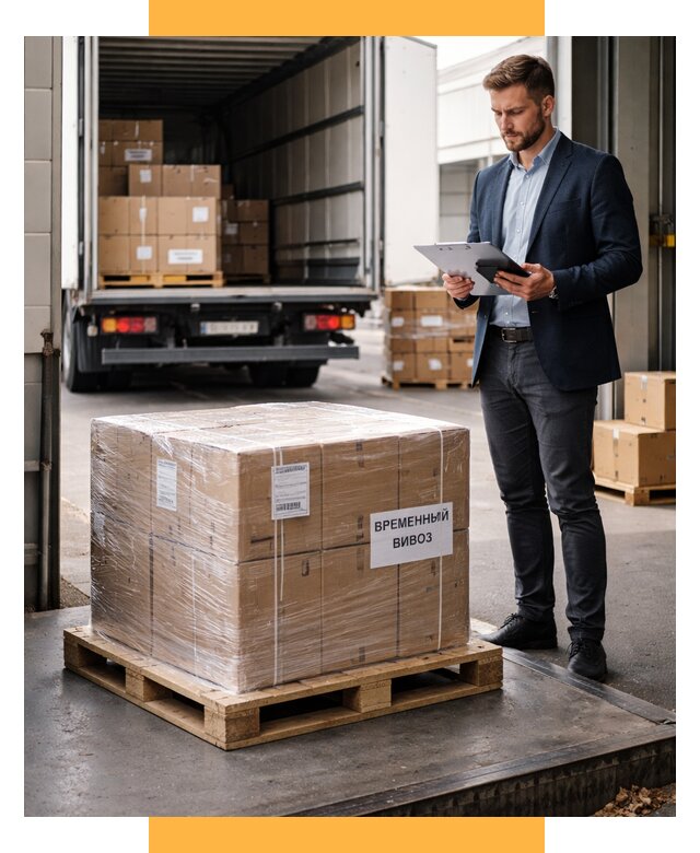 Временный вывоз товаров под ключ от 8204 р. | СетСервис-Смл