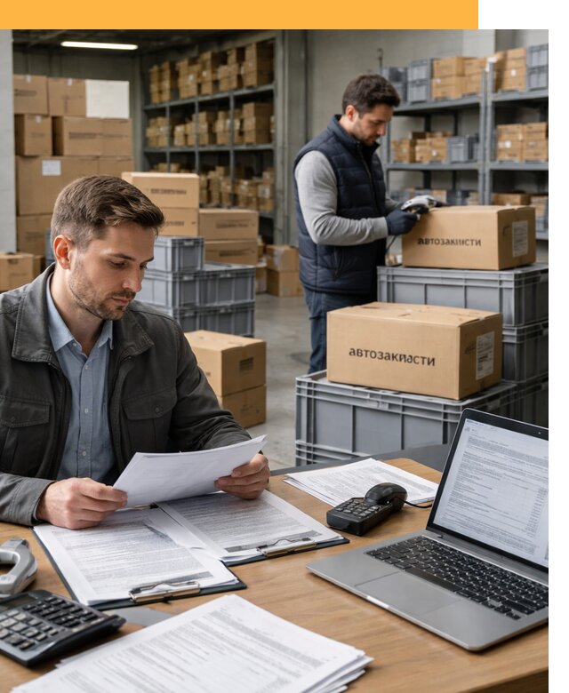Таможенное оформление автозапчастей по выгодным тарифам от 8717