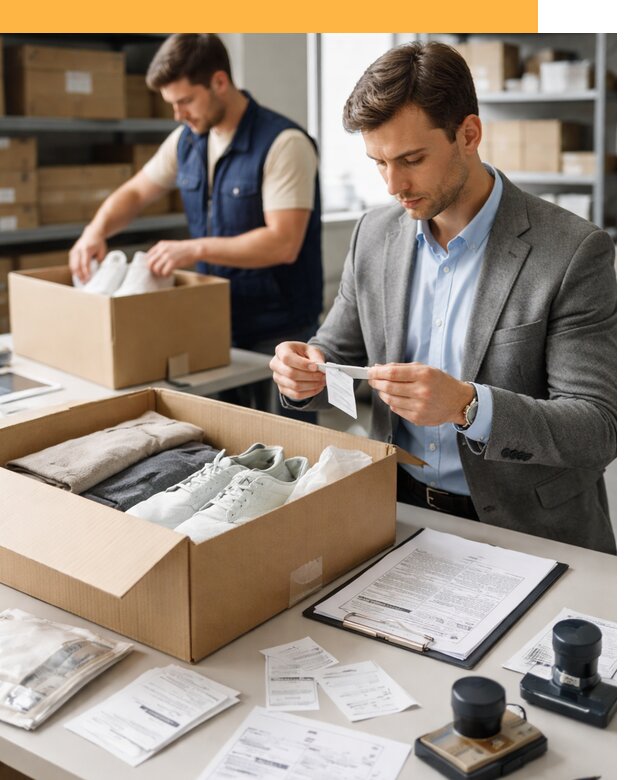 Таможенное оформление одежды и обуви по выгодной цене от 6666 руб