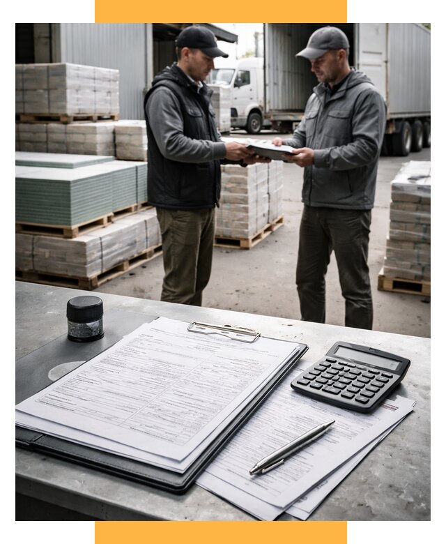 Таможенное оформление стройматериалов от 8717 р. | СетСервис-Смл