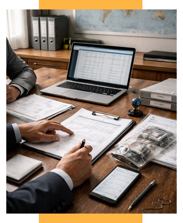 Проверка поставщика за рубежом от 8717 р. | СетСервис-Смл аудит