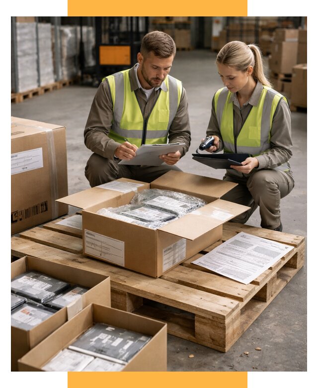 Инспекция товара перед отправкой от 4615 р. | СетСервис-Смл