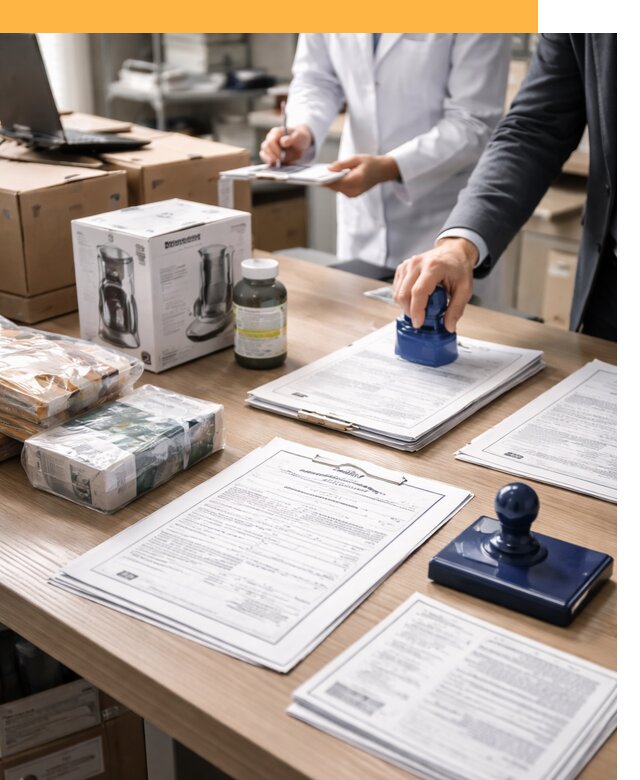 Сертификация импортных товаров от 12306 с таможенным сопровождением