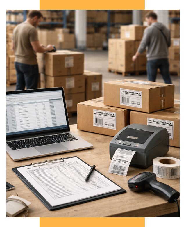 Маркировка импортных товаров от 4615 р. под ключ, СетСервис-Смл